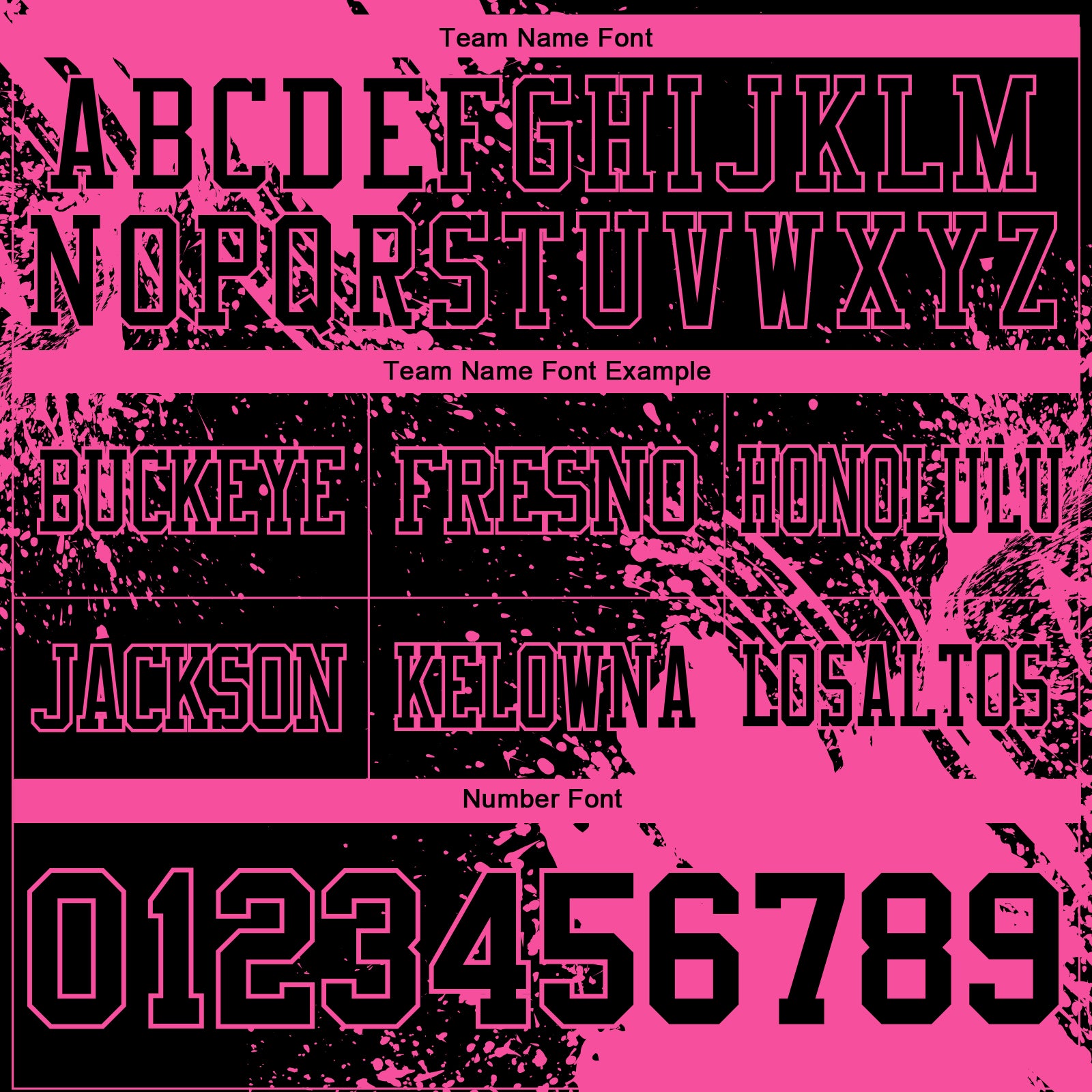 Custom Black Pink 3D Pattern Abstract Brush Stroke Authentic Football Jersey