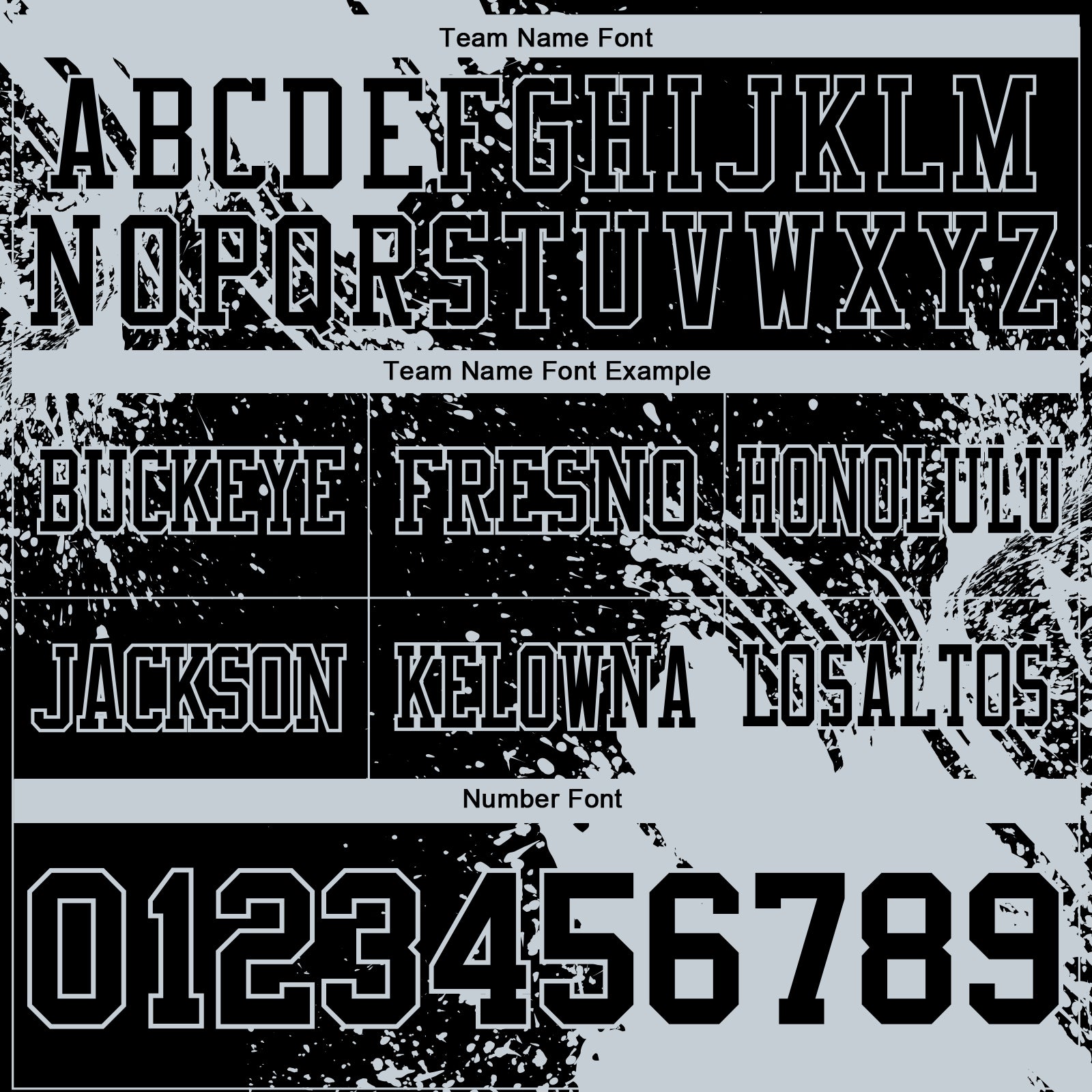 Custom Black Silver 3D Pattern Abstract Brush Stroke Authentic Football Jersey