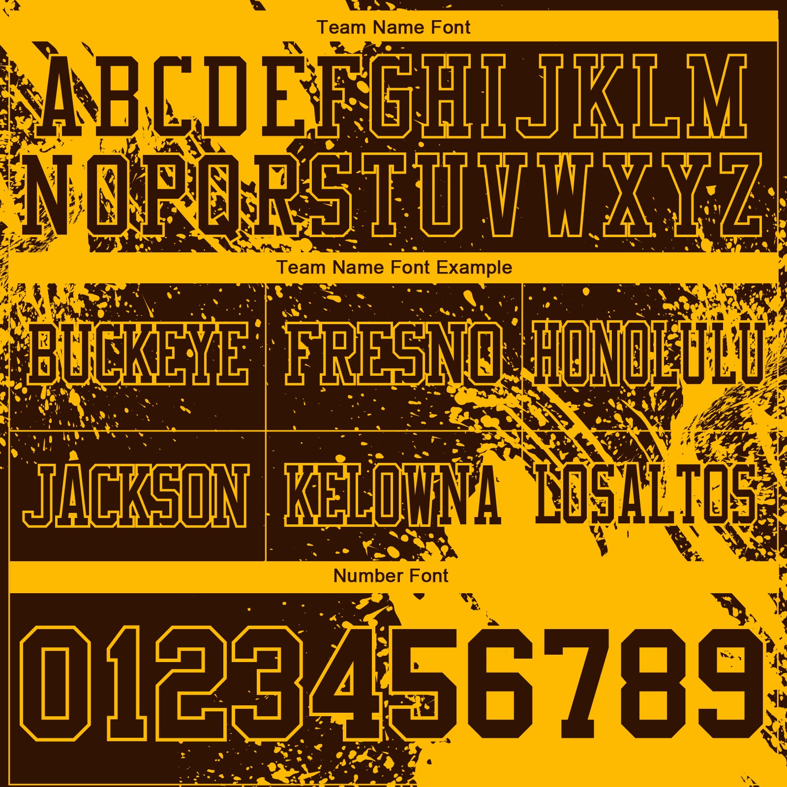 Custom Brown Gold 3D Pattern Abstract Brush Stroke Authentic Football Jersey