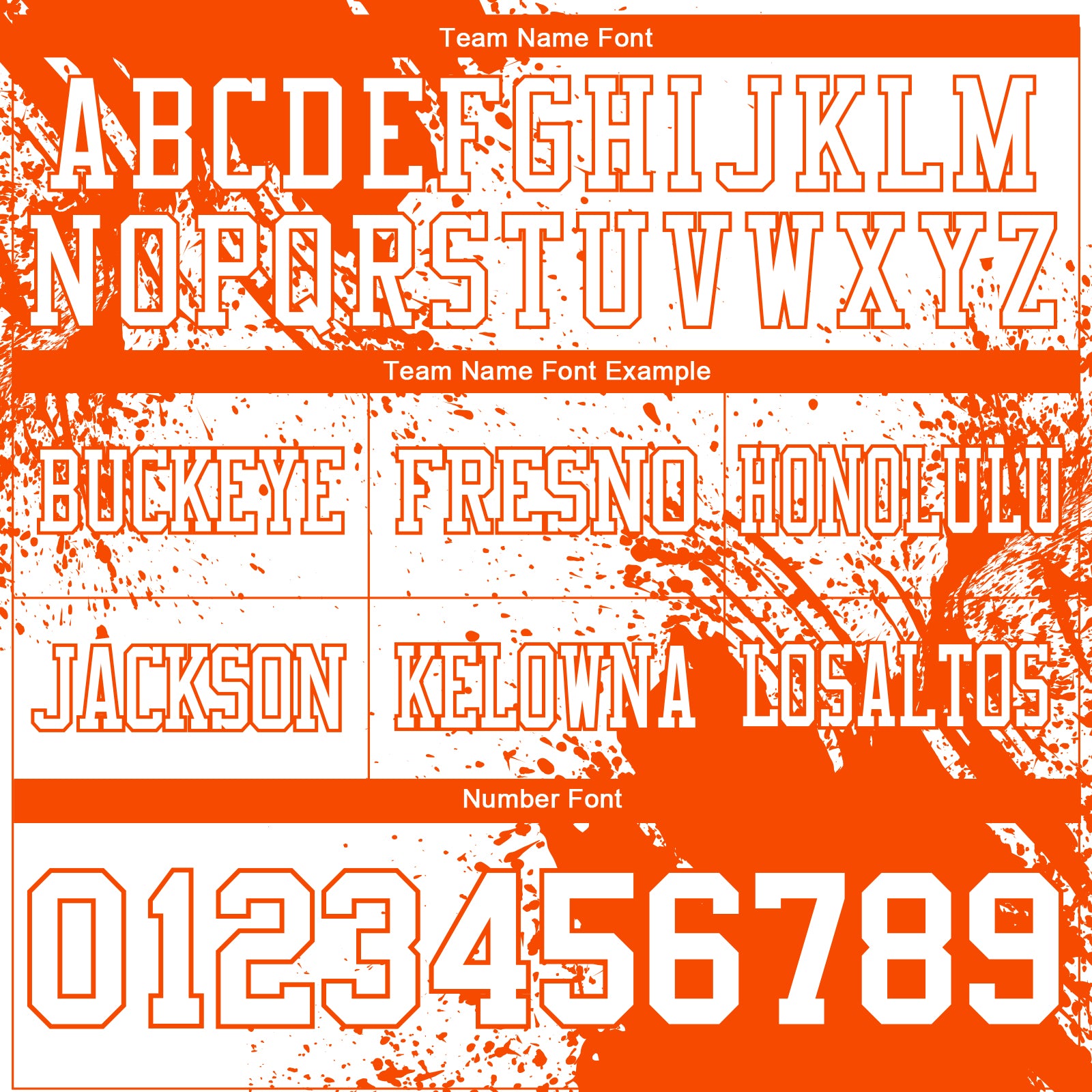 Custom White Orange 3D Pattern Abstract Brush Stroke Authentic Football Jersey