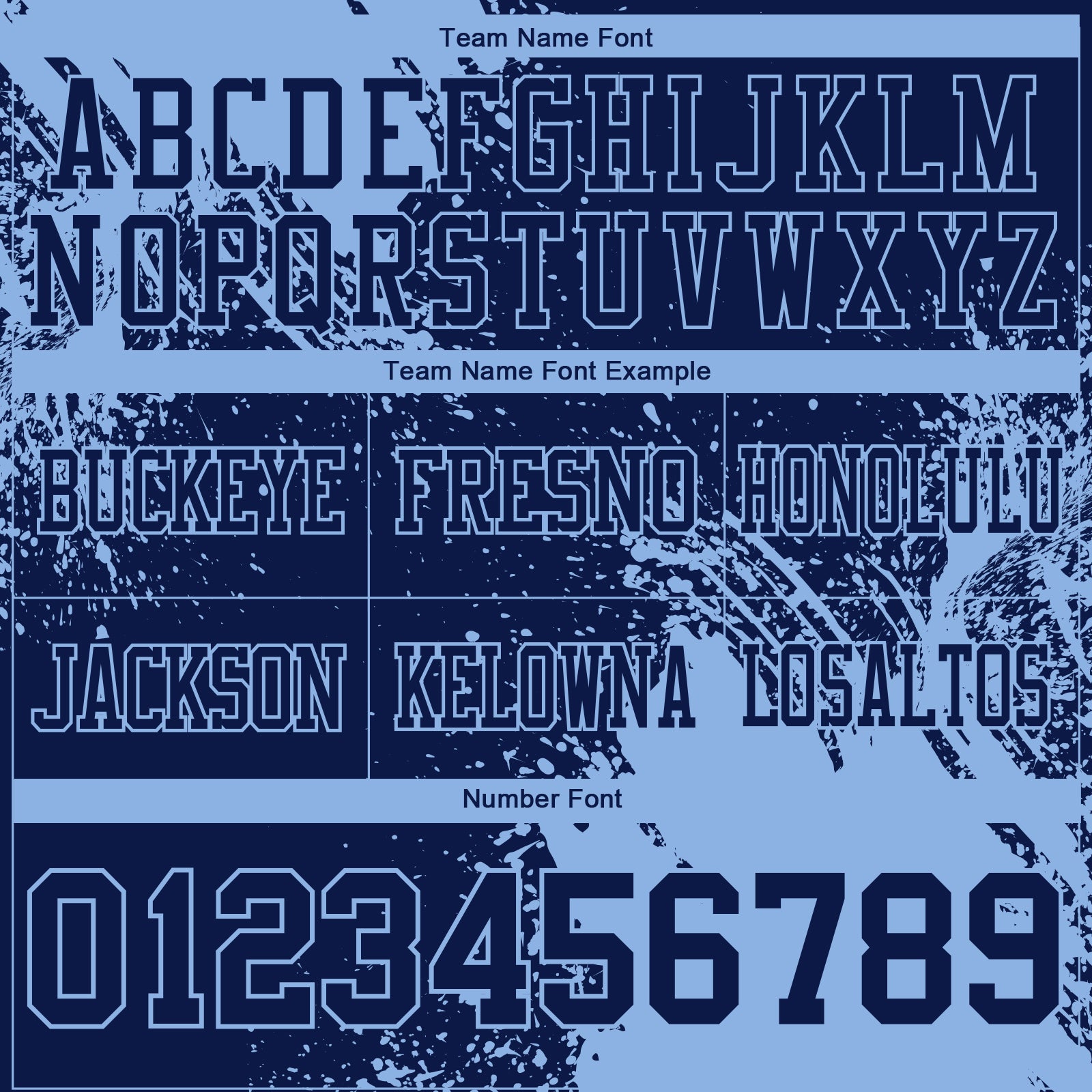 Custom Navy Light Blue 3D Pattern Abstract Brush Stroke Authentic Football Jersey