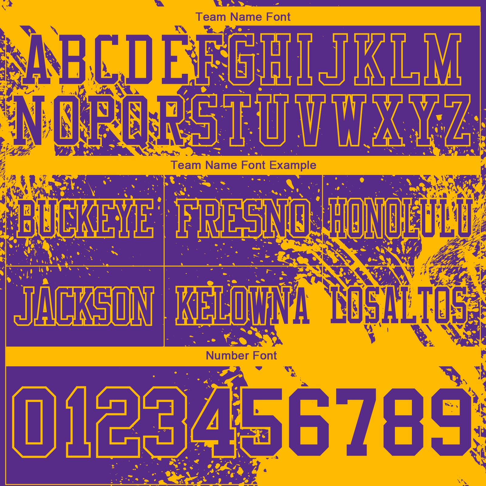 Custom Purple Gold 3D Pattern Abstract Brush Stroke Authentic Football Jersey