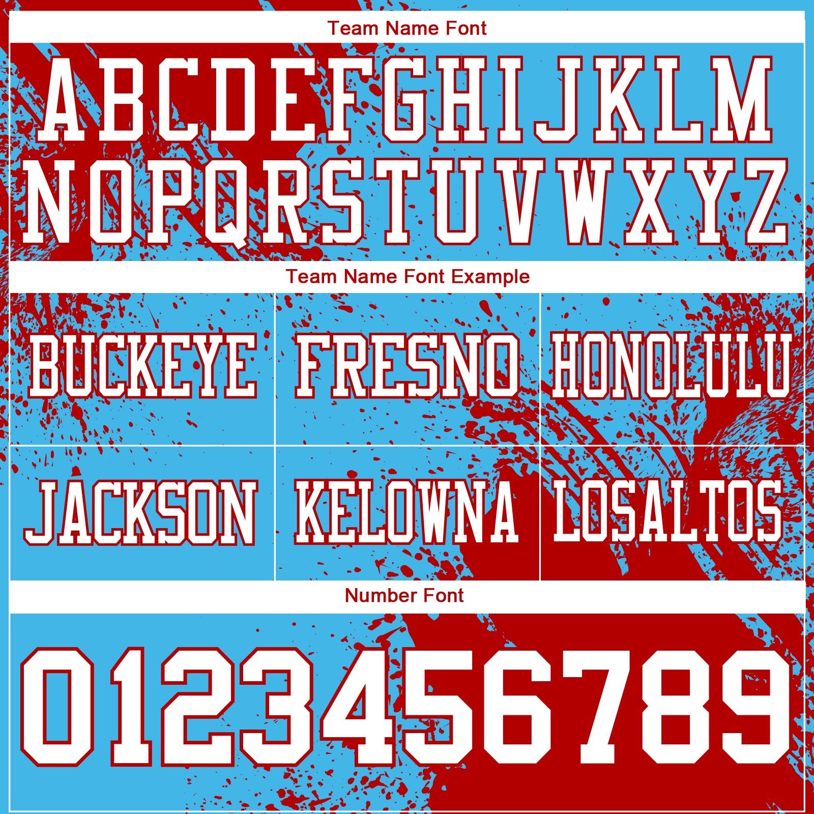 Custom Sky Blue White-Red 3D Pattern Abstract Brush Stroke Authentic Football Jersey