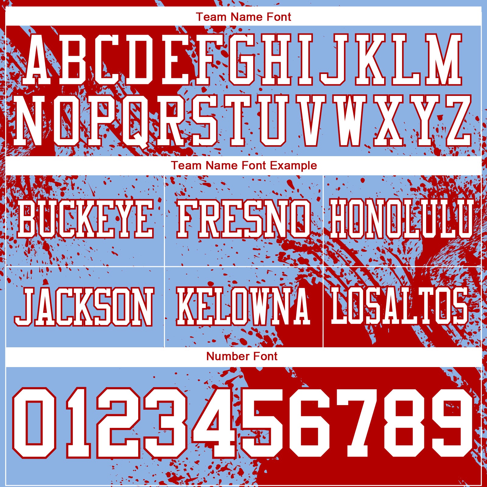 Custom Light Blue White-Red 3D Pattern Abstract Brush Stroke Authentic Football Jersey