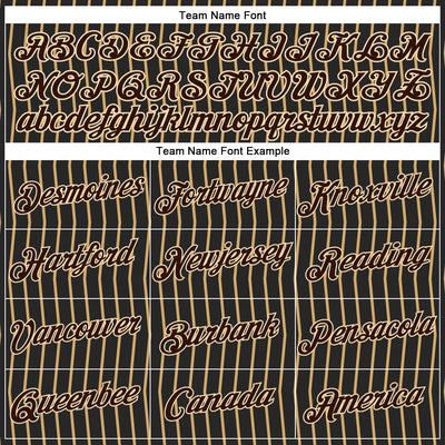 Custom Stitched Steel Gray Old Gold Pinstripe Brown-Cream 3D Pattern Design Line Sports Pullover Sweatshirt Hoodie