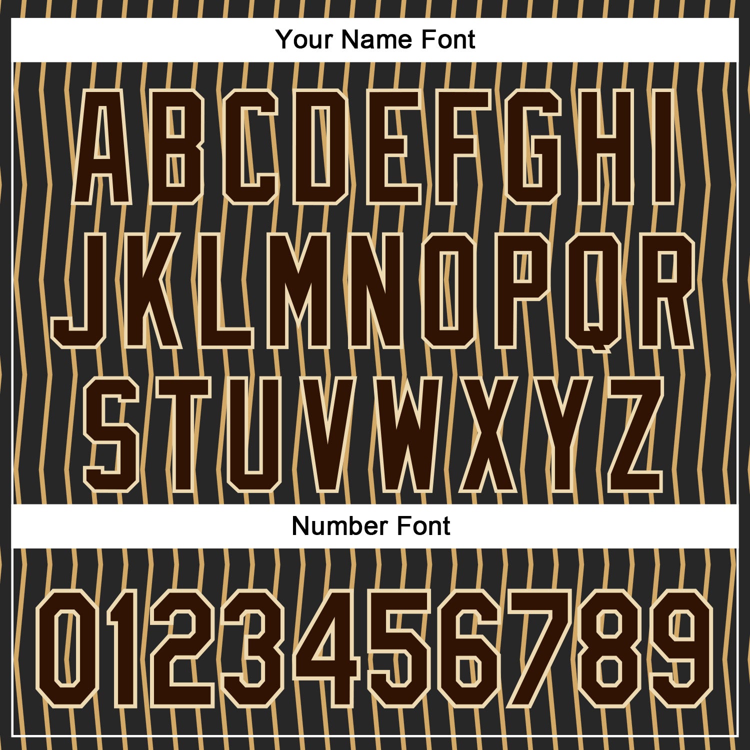 Custom Stitched Steel Gray Old Gold Pinstripe Brown-Cream 3D Pattern Design Line Sports Pullover Sweatshirt Hoodie