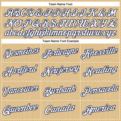 Custom Stitched City Cream White Old Gold-Navy 3D Pattern Design Line Geometric Shape Sports Pullover Sweatshirt Hoodie