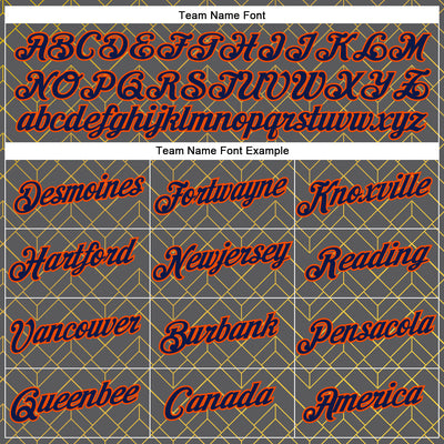 Custom Stitched Steel Gray Navy Gold-Orange 3D Pattern Design Line Geometric Shape Sports Pullover Sweatshirt Hoodie