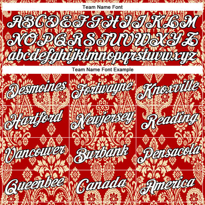 Custom Stitched Red White Cream-Black 3D Pattern Design Ethnic Paisley Floral Bandana Sports Pullover Sweatshirt Hoodie