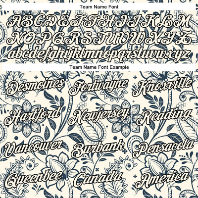 Custom Stitched Cream Black 3D Pattern Design Ethnic Paisley Floral Bandana Sports Pullover Sweatshirt Hoodie