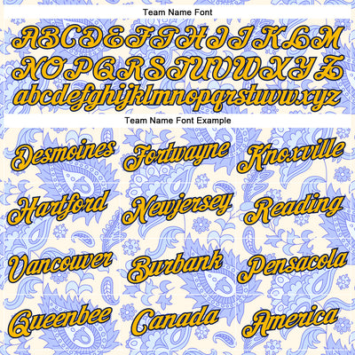 Custom Stitched Cream Gold-Navy 3D Pattern Design Ethnic Paisley Floral Bandana Sports Pullover Sweatshirt Hoodie