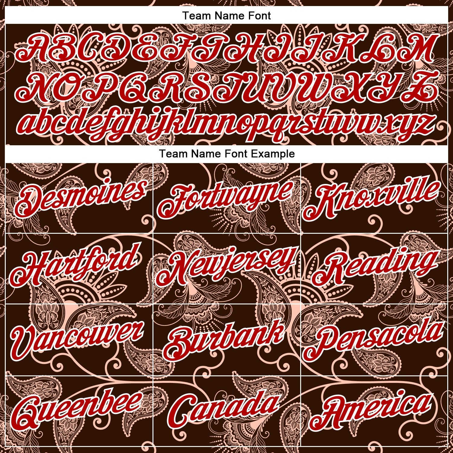 Custom Stitched Brown Red-White 3D Pattern Design Ethnic Paisley Floral Bandana Sports Pullover Sweatshirt Hoodie