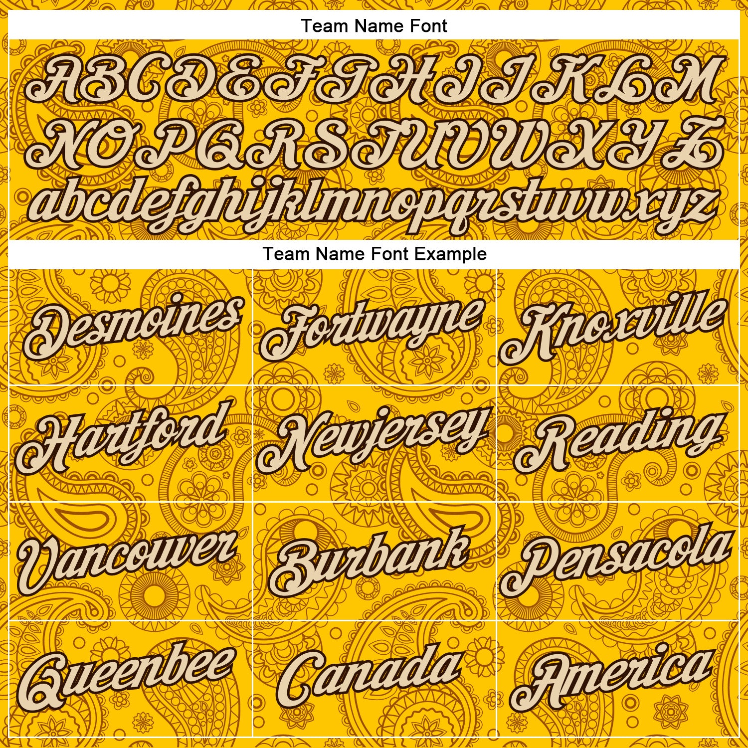 Custom Stitched Yellow City Cream-Brown 3D Pattern Design Ethnic Paisley Floral Bandana Sports Pullover Sweatshirt Hoodie