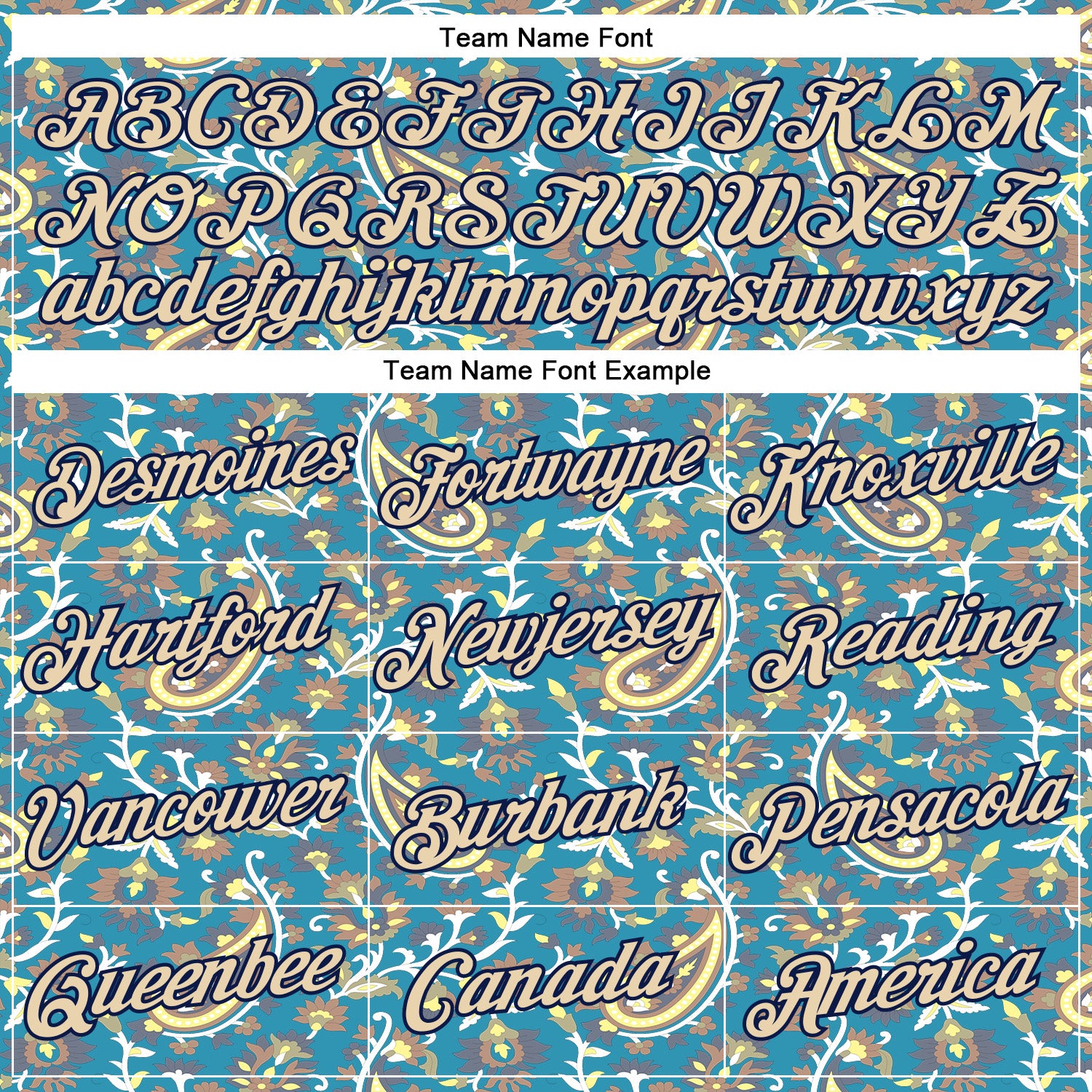 Custom Stitched Panther Blue City Cream-Brown 3D Pattern Design Ethnic Paisley Floral Bandana Sports Pullover Sweatshirt Hoodie