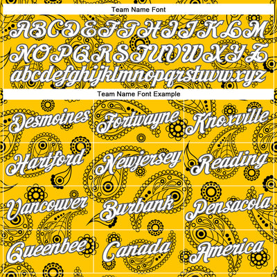 Custom Stitched Yellow White-Steel Gray 3D Pattern Design Ethnic Paisley Floral Bandana Sports Pullover Sweatshirt Hoodie