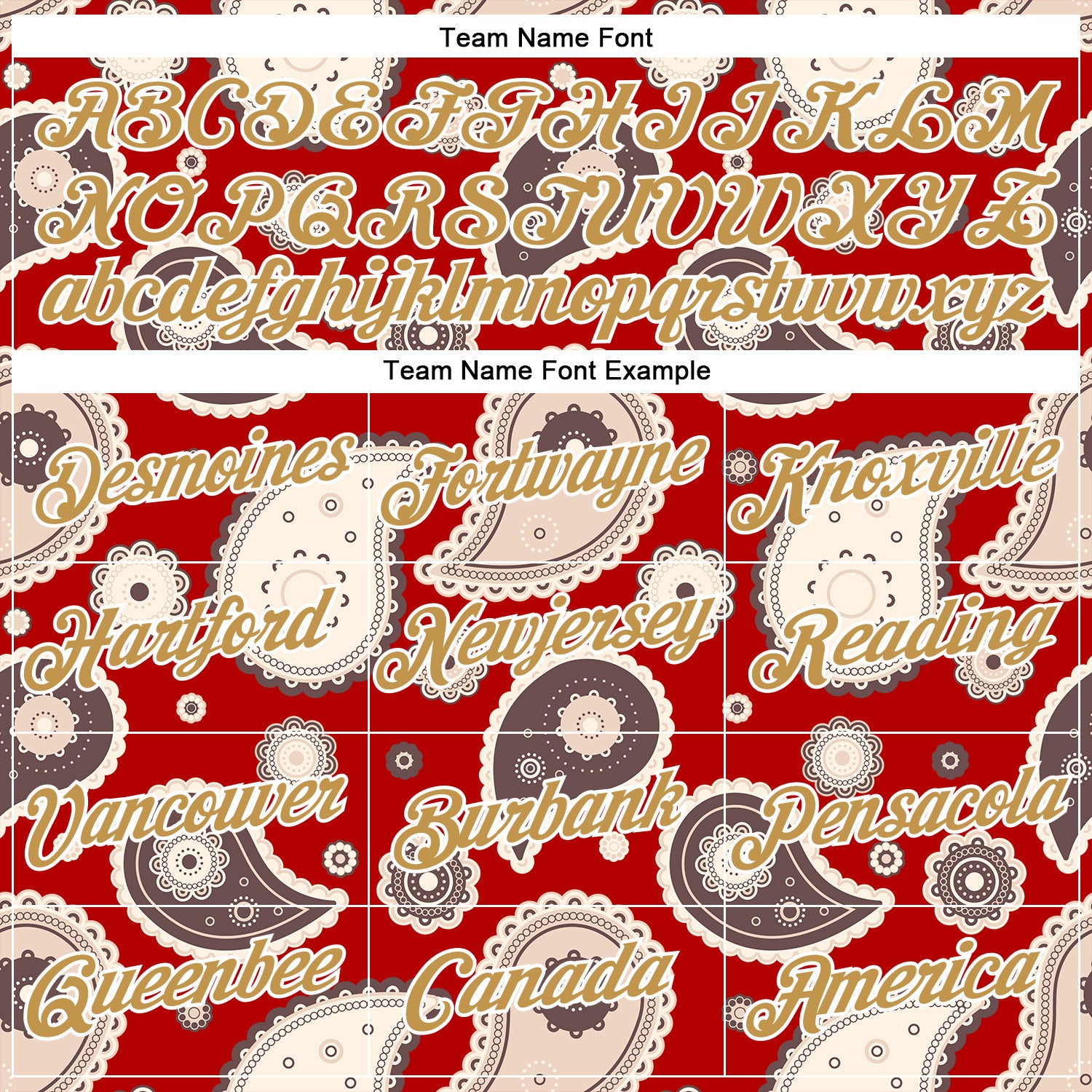 Custom Stitched Red Old Gold-White 3D Pattern Design Ethnic Paisley Floral Bandana Sports Pullover Sweatshirt Hoodie