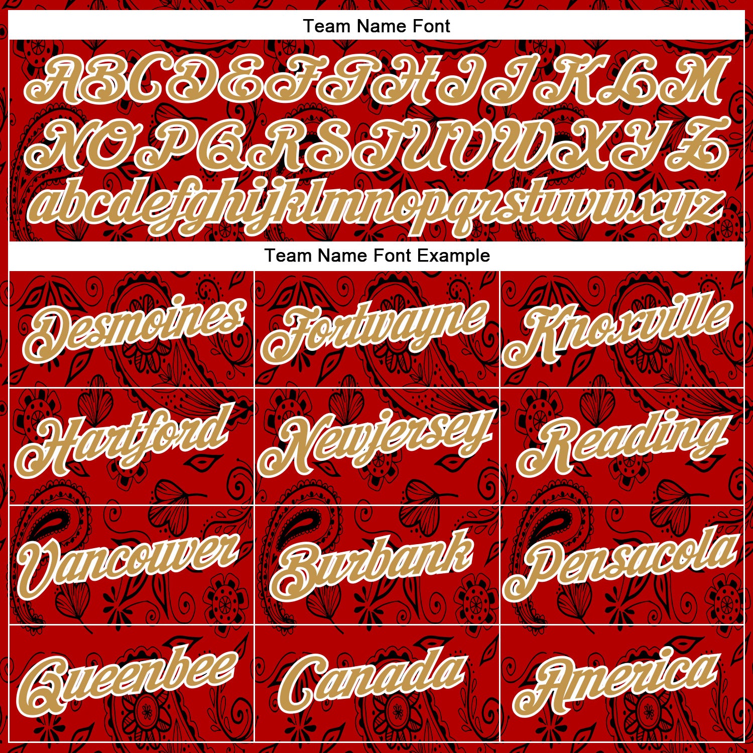 Custom Stitched Red Old Gold-White 3D Pattern Design Ethnic Paisley Floral Bandana Sports Pullover Sweatshirt Hoodie