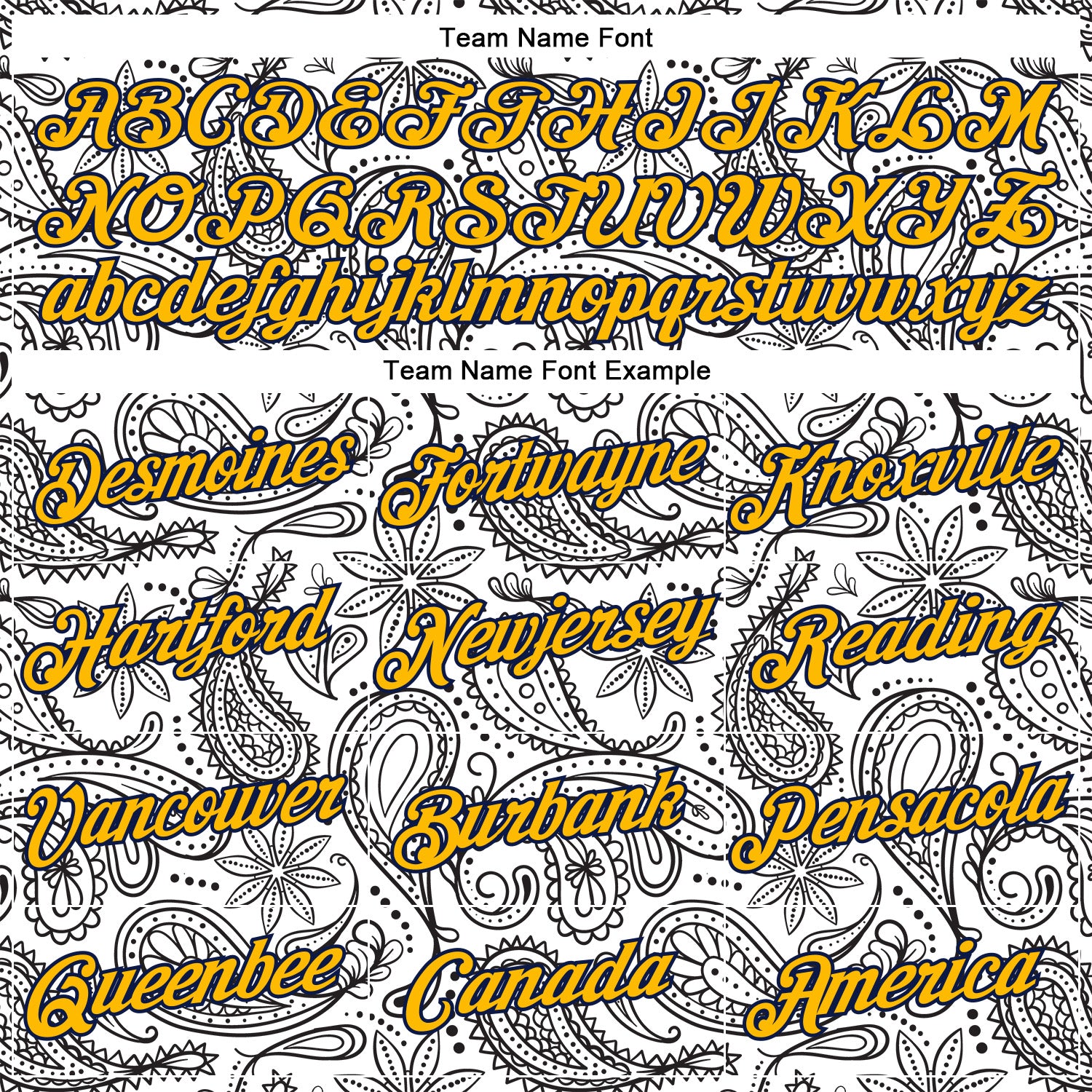 Custom Stitched White Gold-Navy 3D Pattern Design Ethnic Paisley Floral Bandana Sports Pullover Sweatshirt Hoodie