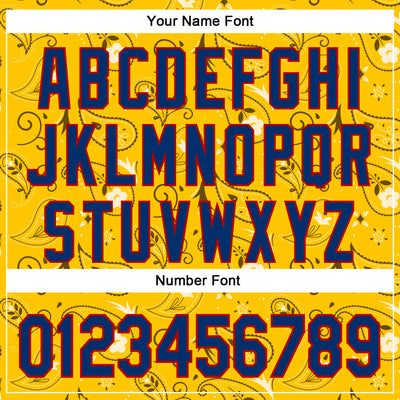 Custom Stitched Yellow US Navy Blue-Red 3D Pattern Design Ethnic Paisley Floral Bandana Sports Pullover Sweatshirt Hoodie