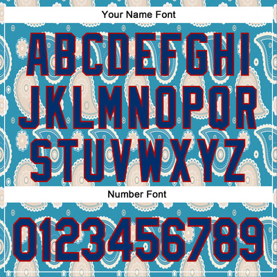 Custom Stitched Panther Blue US Navy Blue-Red 3D Pattern Design Ethnic Paisley Floral Bandana Sports Pullover Sweatshirt Hoodie