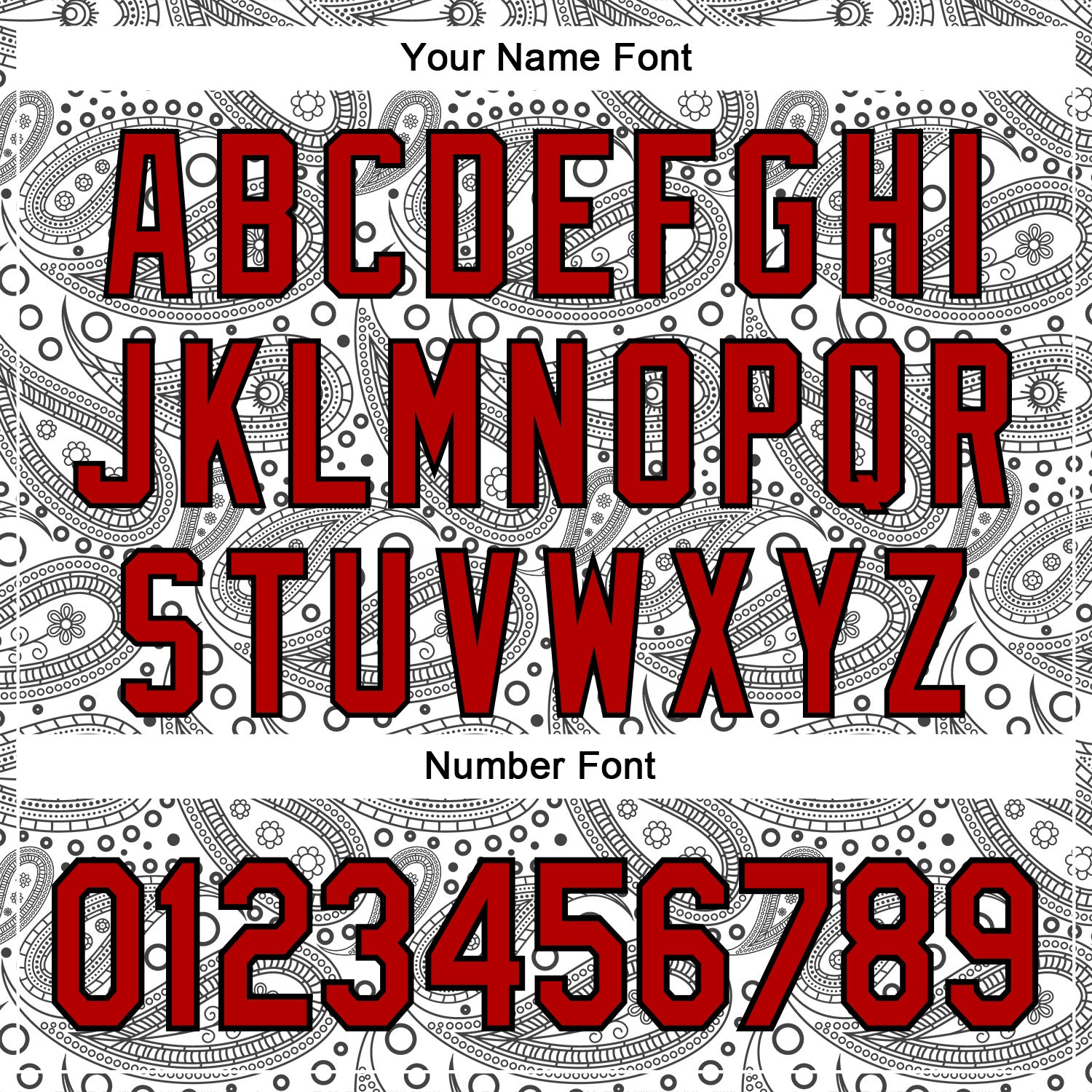 Custom Stitched White Red-Black 3D Pattern Design Ethnic Paisley Floral Bandana Sports Pullover Sweatshirt Hoodie