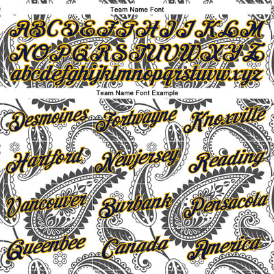 Custom Stitched White Navy-Gold 3D Pattern Design Ethnic Paisley Floral Bandana Sports Pullover Sweatshirt Hoodie