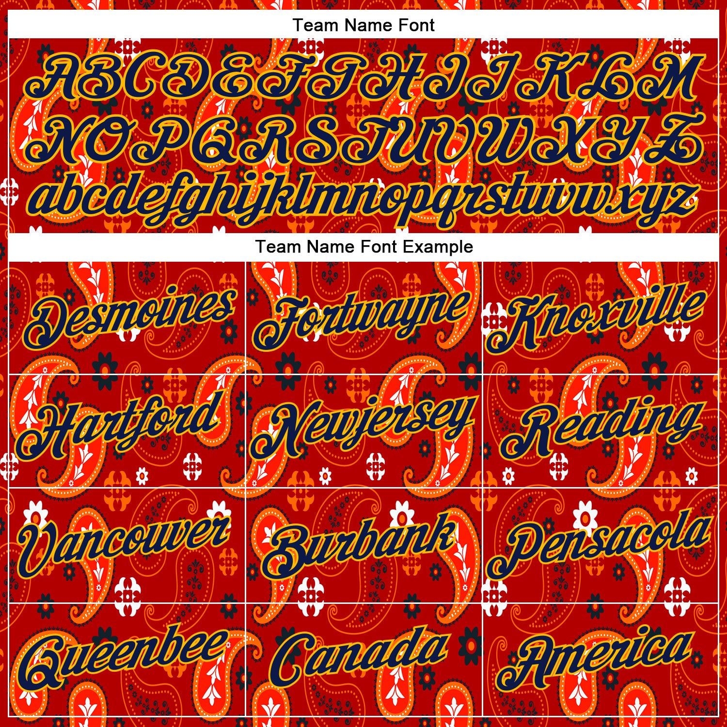 Custom Stitched Red Navy-Gold 3D Pattern Design Ethnic Paisley Floral Bandana Sports Pullover Sweatshirt Hoodie