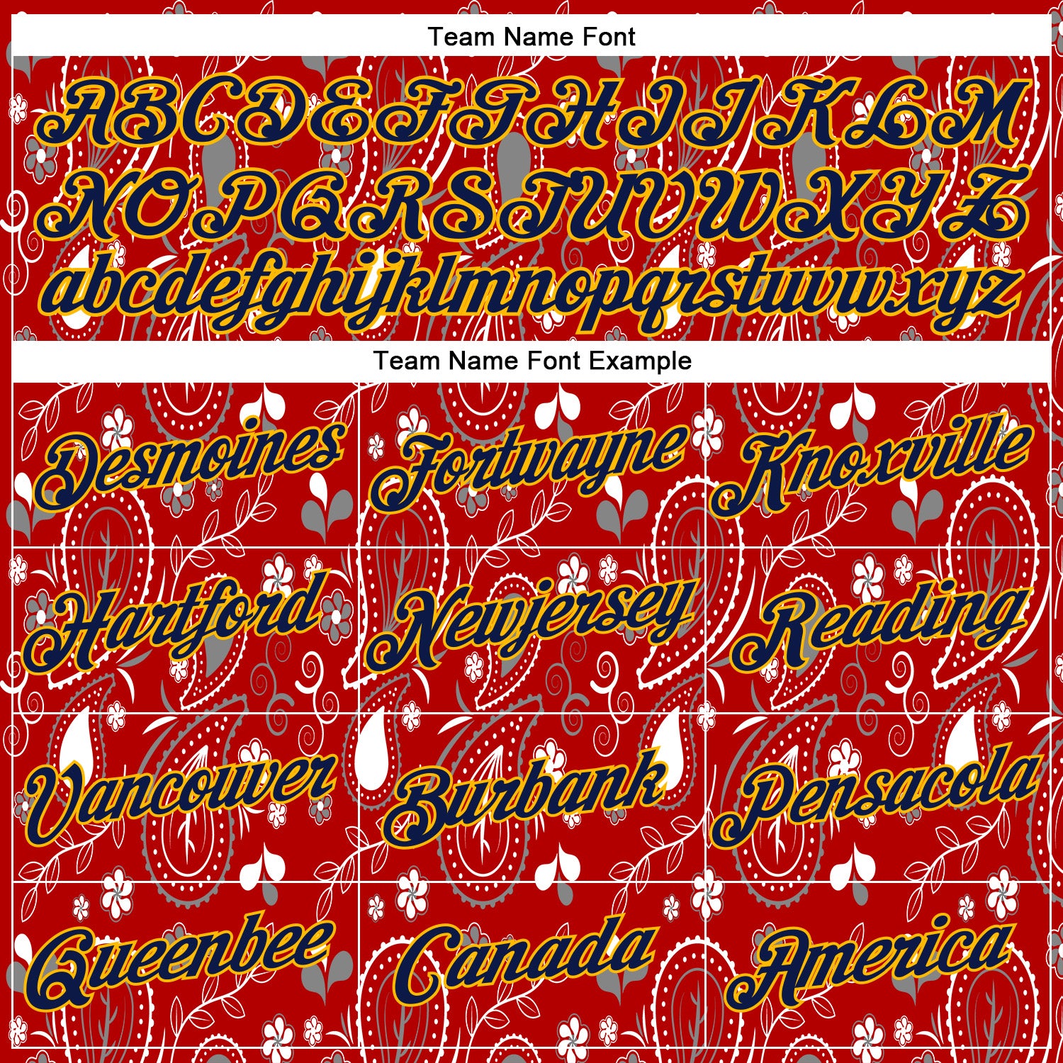 Custom Stitched Red Navy-Gold 3D Pattern Design Ethnic Paisley Floral Bandana Sports Pullover Sweatshirt Hoodie