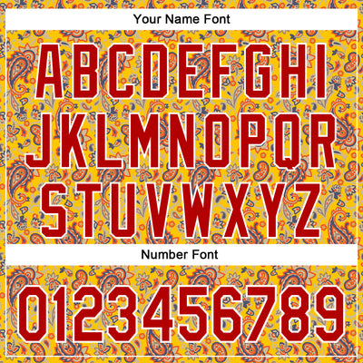 Custom Stitched Yellow Red-White 3D Pattern Design Ethnic Paisley Floral Bandana Sports Pullover Sweatshirt Hoodie