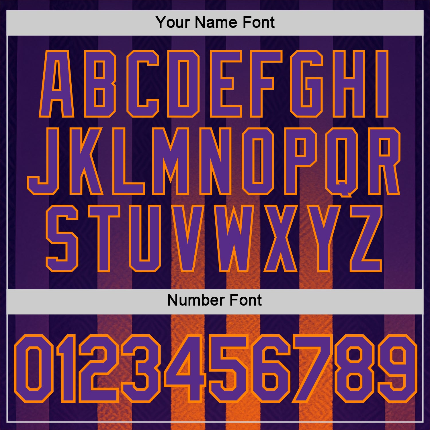 Custom Purple Orange-Bay Orange 3D Pattern Design Sunset Gradient Stripe Sportswear Performance T-Shirt