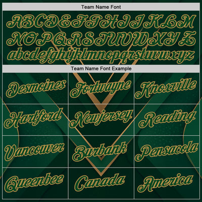 Custom Green Old Gold 3D Pattern Design Mexico Africa Sportswear Performance T-Shirt