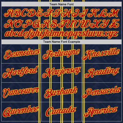 Custom Blue Red-Yellow 3D Pattern Design Milan Stripe Sportswear Performance T-Shirt