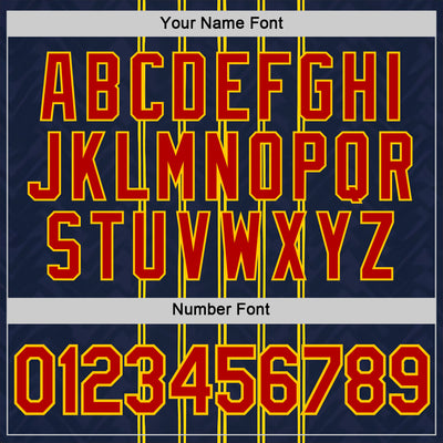 Custom Blue Red-Yellow 3D Pattern Design Milan Stripe Sportswear Performance T-Shirt