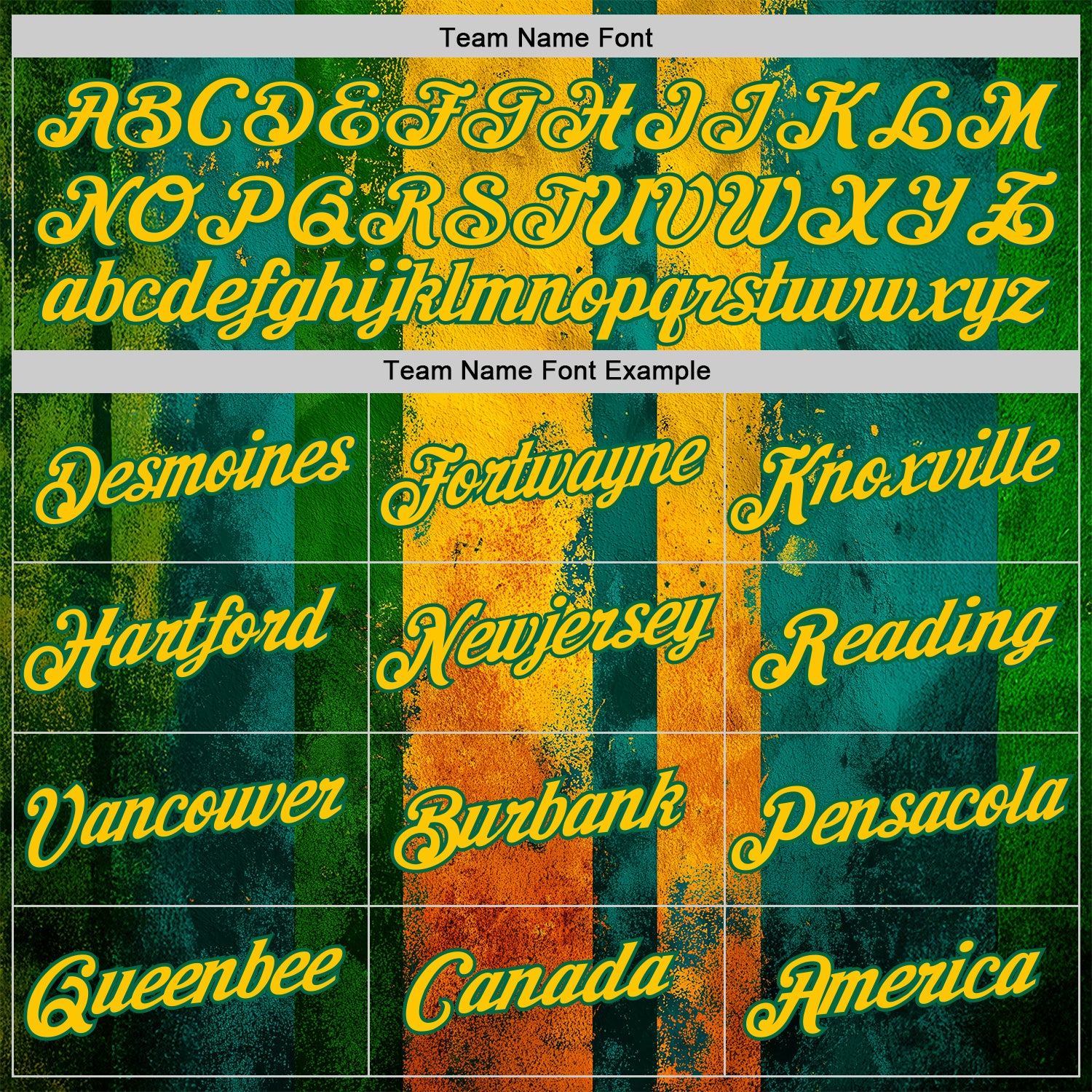 Custom Green Yellow-Kelly Green 3D Pattern Design Brazil Stripe Sportswear Performance T-Shirt