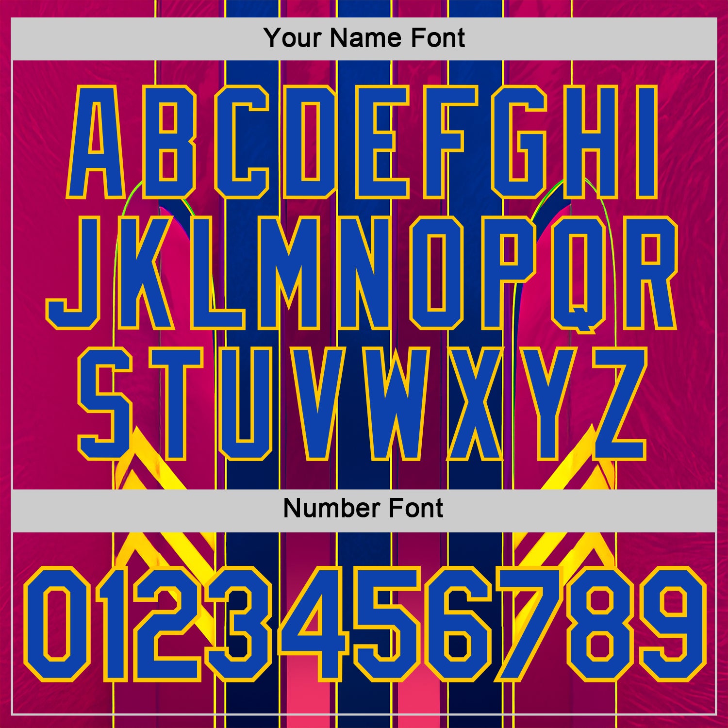 Custom Red Thunder Blue Blue-Yellow 3D Pattern Design Stripe Sportswear Performance T-Shirt