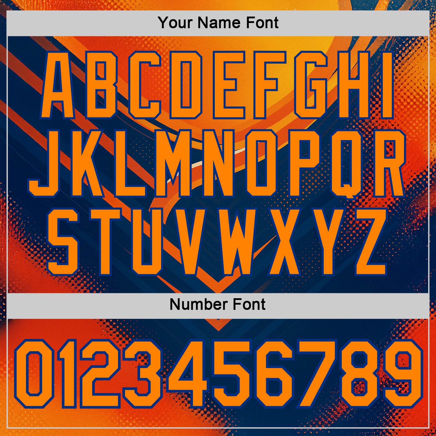 Custom Yellow Bay Orange Blue-Royal 3D Pattern Design Neon Arrow Sportswear Performance T-Shirt