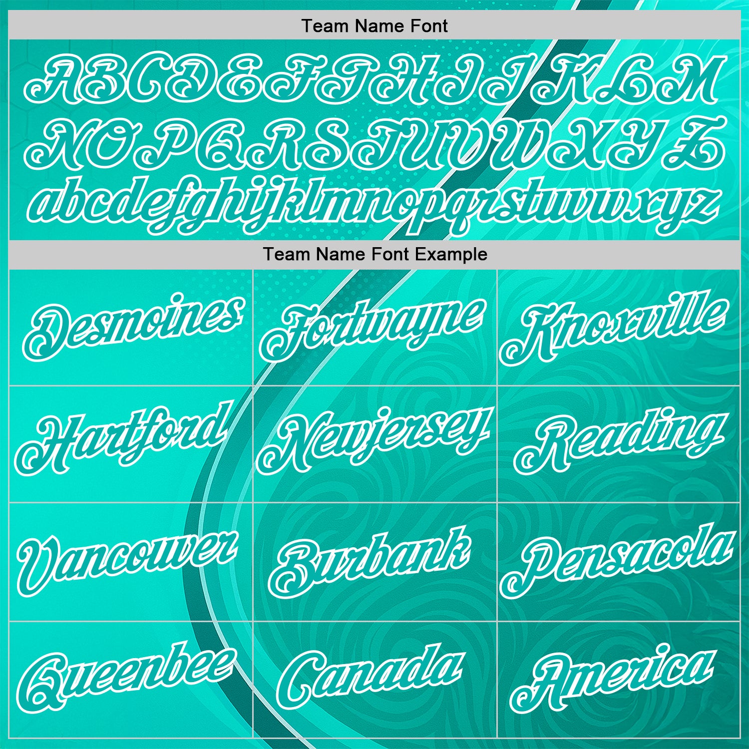 Custom Green Aqua-White 3D Pattern Design Sportswear Performance T-Shirt