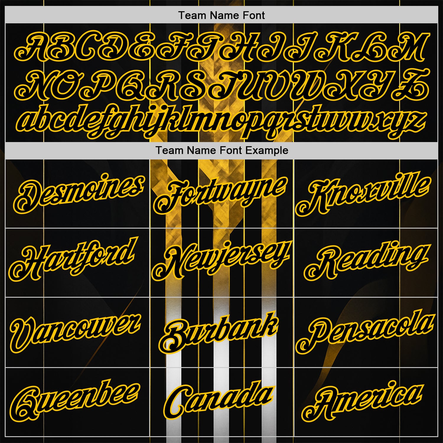 Custom Black Yellow 3D Pattern Design Germany Stripe Sportswear Performance T-Shirt