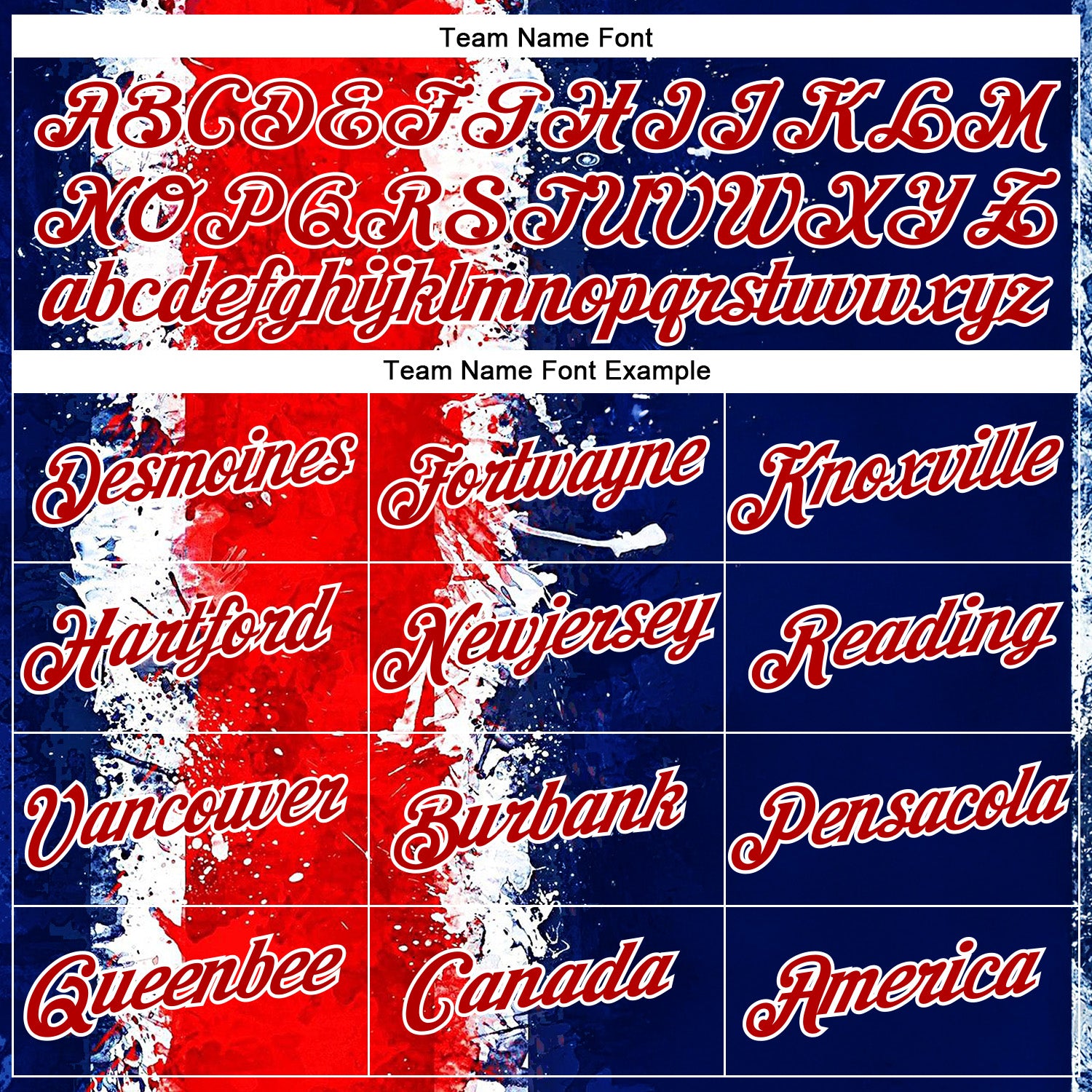 Custom Stitched Blue Red-White 3D Pattern Design American Inspired Graffiti Splash Sportswear Pullover Sweatshirt Hoodie