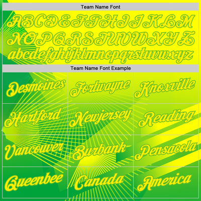 Custom Stitched Yellow Light Yellow Green-Aurora Green 3D Pattern Design Brazil Inspired Geometric Shape Sportswear Pullover Sweatshirt Hoodie