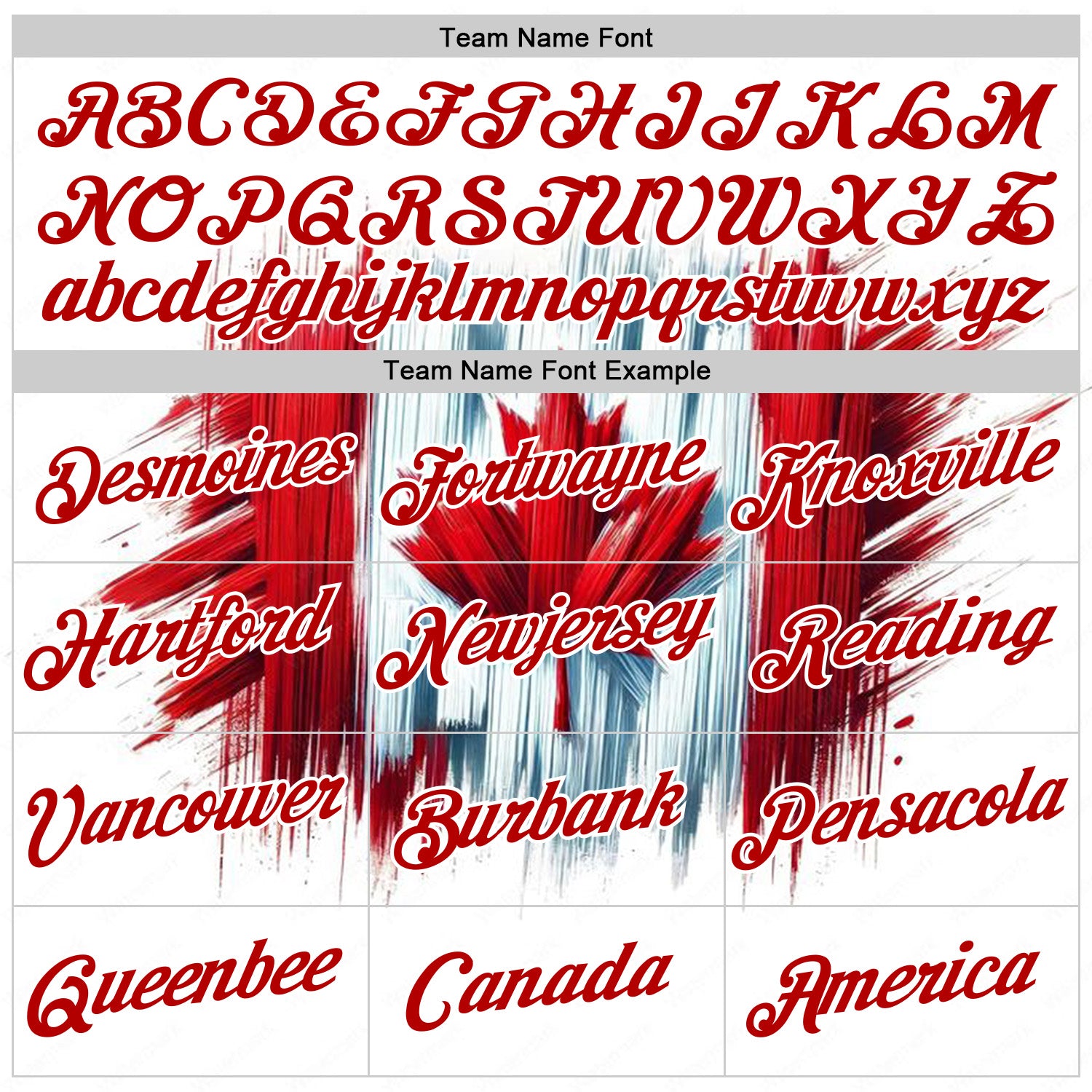 Custom Stitched White Red 3D Pattern Design Canada Maple Sportswear Pullover Sweatshirt Hoodie