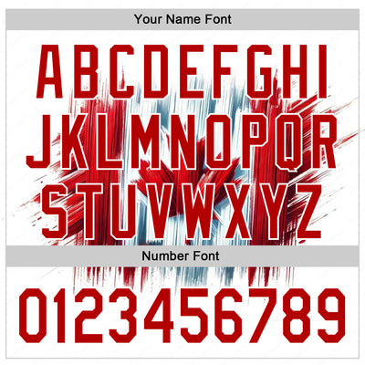 Custom Stitched White Red 3D Pattern Design Canada Maple Sportswear Pullover Sweatshirt Hoodie