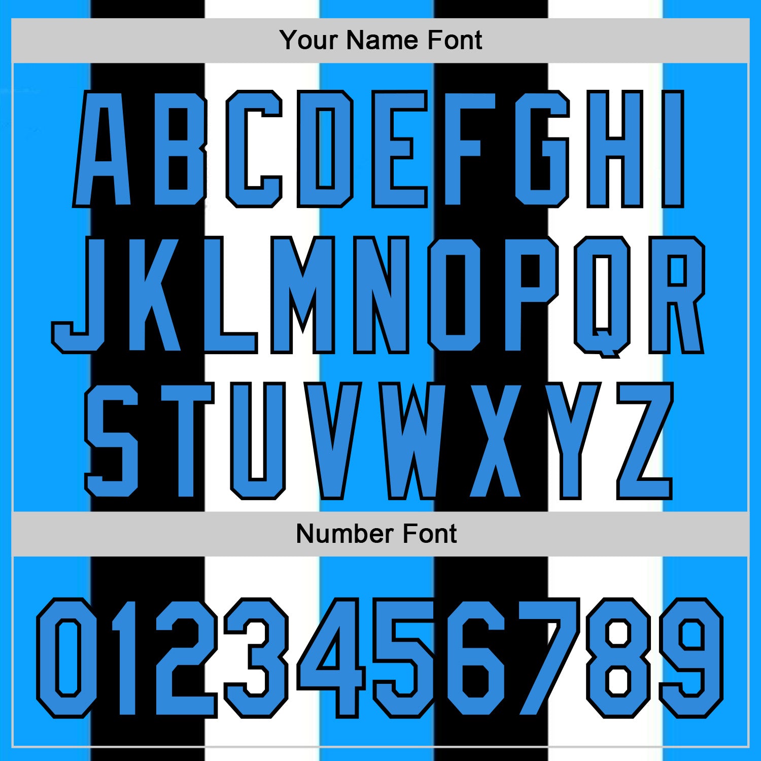 Custom Stitched White Powder Blue Black-Blue 3D Pattern Design Argentine Inspired Stripe Sportswear Pullover Sweatshirt Hoodie