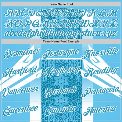 Custom Stitched Blue Panther Blue-White 3D Pattern Design Argentine Inspired Geometric Shape Sportswear Pullover Sweatshirt Hoodie