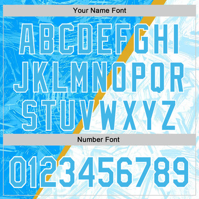 Custom Stitched Blue Sky Blue-White 3D Pattern Design Argentine Inspired Graffiti Sportswear Pullover Sweatshirt Hoodie