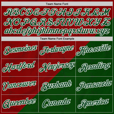 Custom Stitched Red Green-White 3D Pattern Design Mexico Subtle Sportswear Pullover Sweatshirt Hoodie