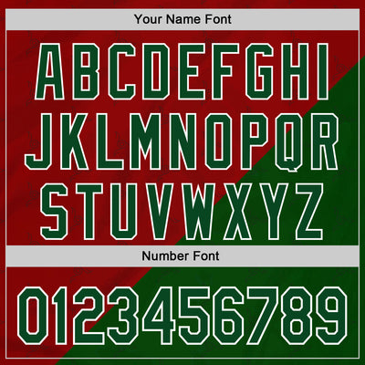 Custom Stitched Red Green-White 3D Pattern Design Mexico Subtle Sportswear Pullover Sweatshirt Hoodie