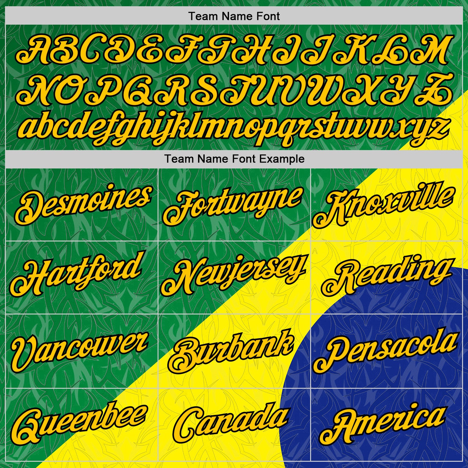 Custom Stitched Green Yellow Blue-Black 3D Pattern Design Brazil Inspired Subtle Sportswear Pullover Sweatshirt Hoodie