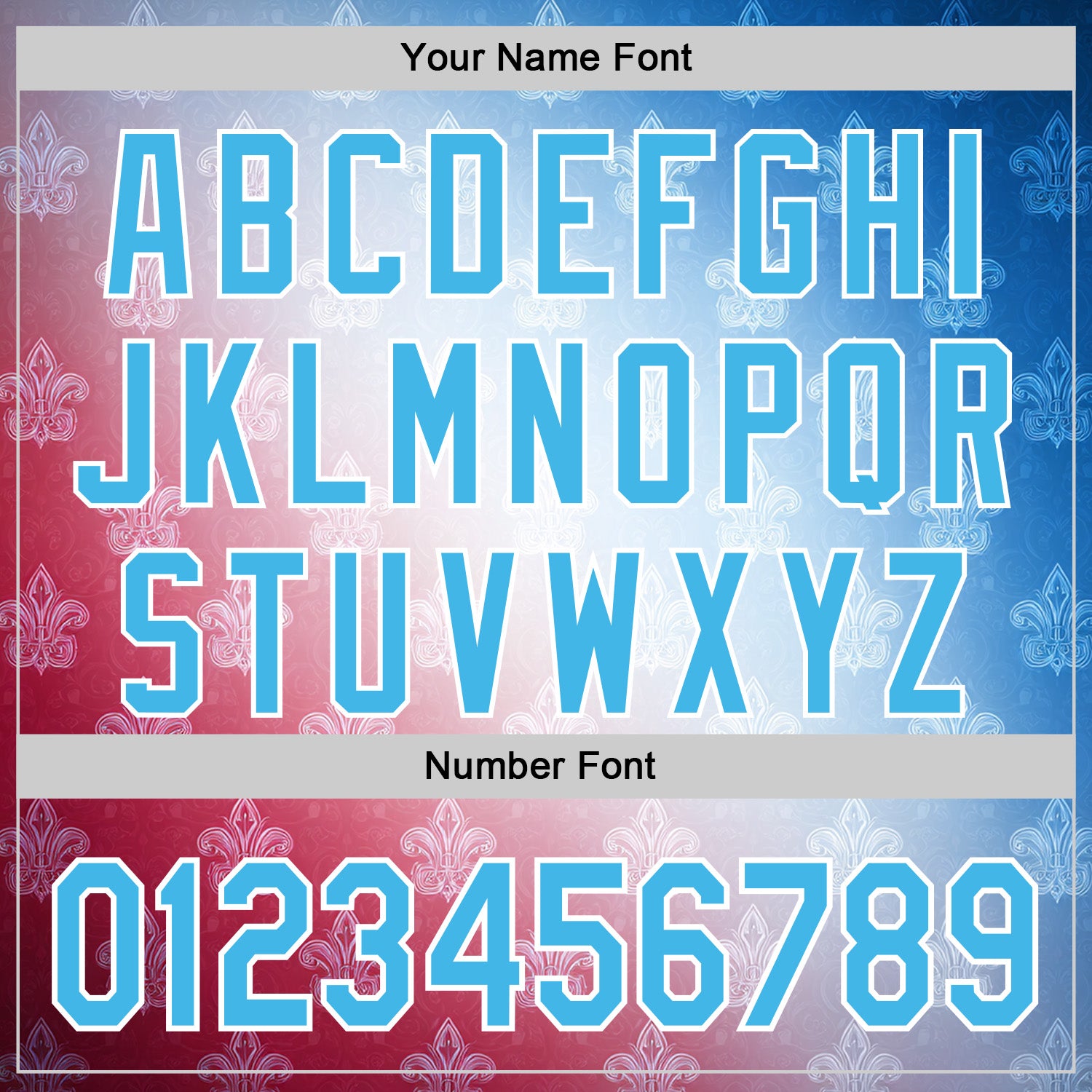 Custom Stitched White Sky Blue Red-Blue 3D Pattern Design American French Inspired Sportswear Pullover Sweatshirt Hoodie