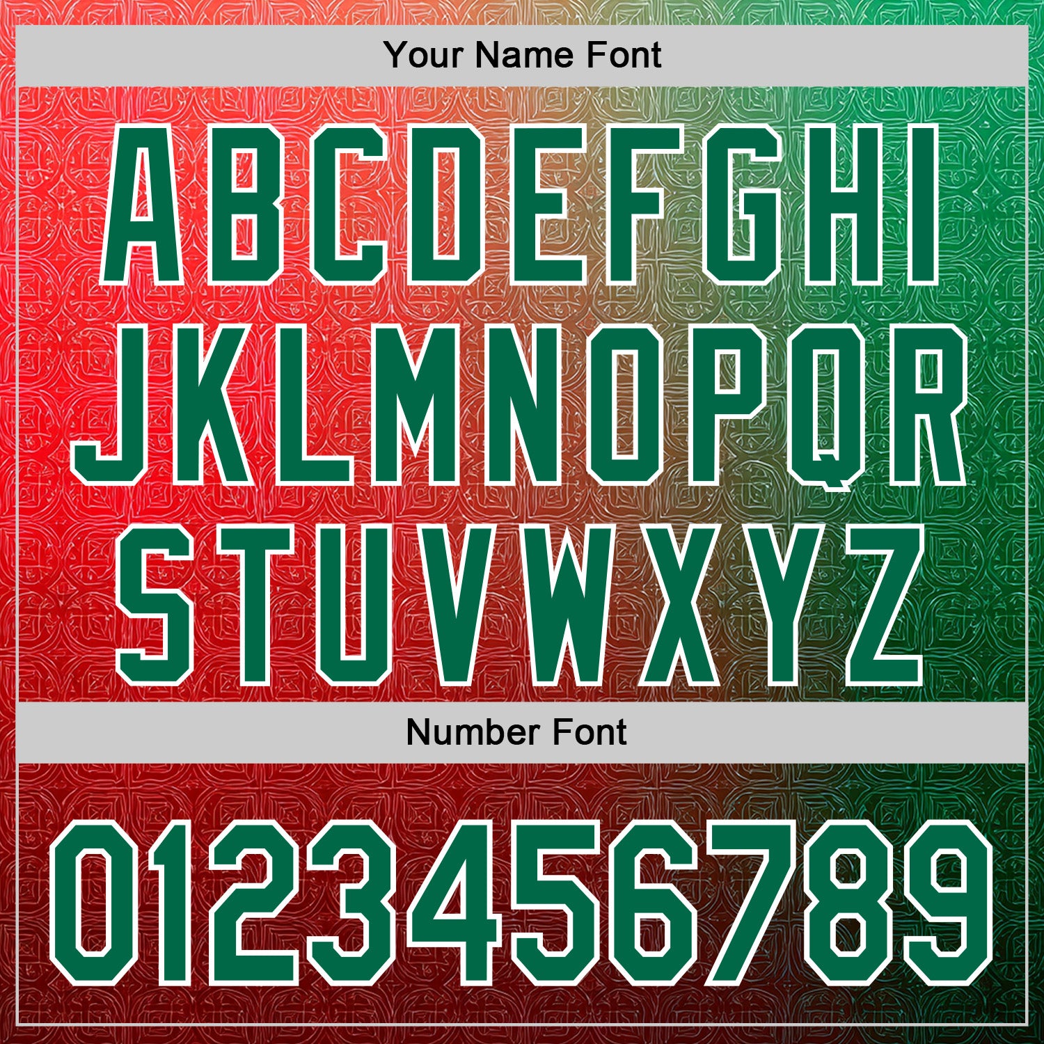 Custom Stitched Red Kelly Green-White 3D Pattern Design Mexico Subtle Sportswear Pullover Sweatshirt Hoodie